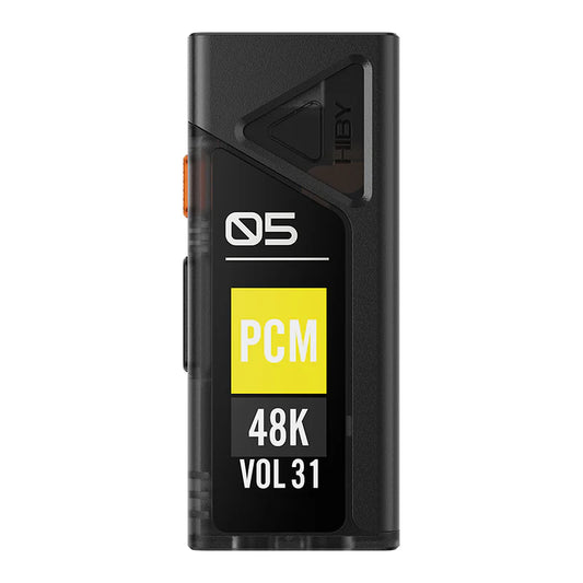 DAC y Amplificador Portátil HiBy FC5 con Pantalla OLED