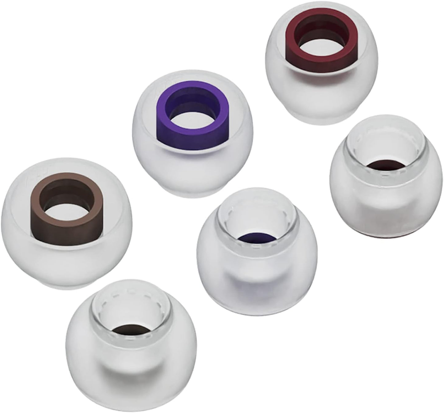 TRI Clarion Eartips para Audífonos IEM – Pack S M L de Silicona