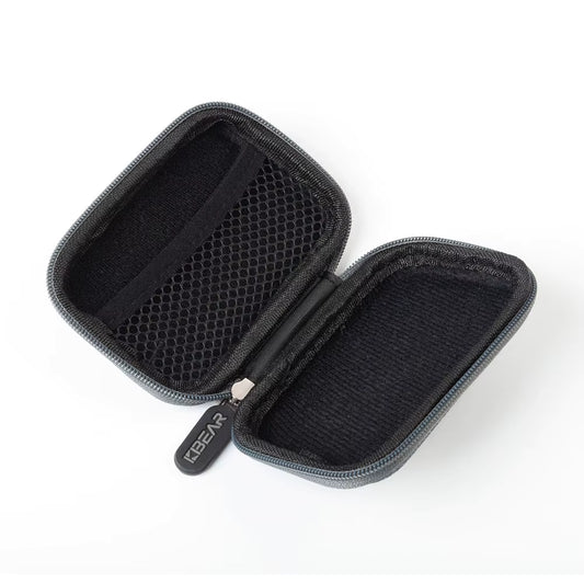 KBEAR High-end Fabric Case Estuche para Audífonos IEM - Compacto y elegante