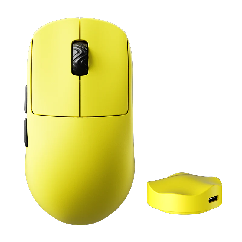 Ratón gaming inalámbrico Scyrox V8 ultraligero de 36 g con sensor PAW3950, modo triple y diseño ergonómico para FPS y esports.