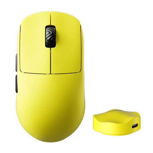 Ratón gaming inalámbrico Scyrox V8 ultraligero de 36 g con sensor PAW3950, modo triple y diseño ergonómico para FPS y esports.