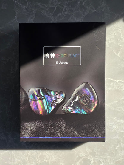 Auriculares in-ear JUZEAR Juzear x Z Reviews Defiant IEM con 1 driver dinámico y 3 balanced armature, diadema de monitor de audio profesional.