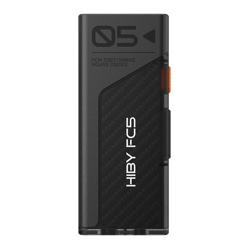 DAC y Amplificador Portátil HiBy FC5 con Pantalla OLED