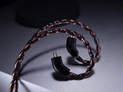Auriculares in-ear LETSHUOER S08 con drivers planars de 13mm y doble bobina, diseño elegante y acabado de alta calidad.