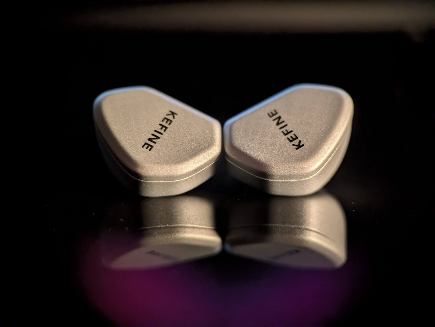 Auriculares KEFINE Klean SV IEM in-ear con diafragma DLC de 10 mm y 3 nozzles de ajuste para sonido personalizado