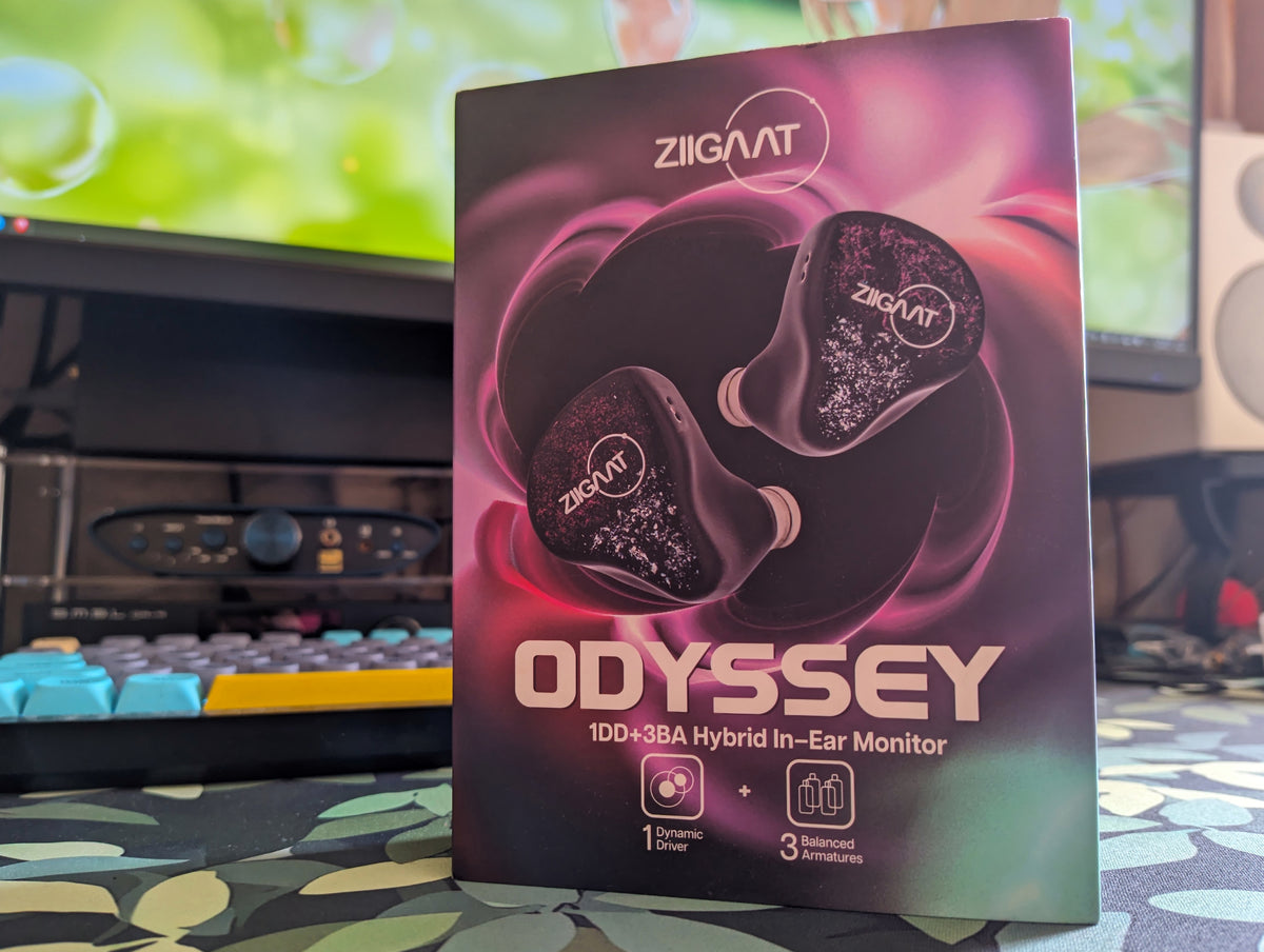 Audífono IEM ZiiGaat Odyssey – 1DD + 3BA Knowles con Driver Topology
