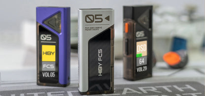 DAC y Amplificador Portátil HiBy FC5 con Pantalla OLED