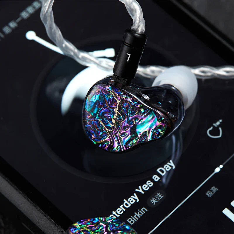 Audífonos IEM Híbridos XENNS Mangird Top Pro 2DD 8BA 3.5mm 4.4mm