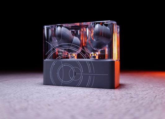 Audífonos TWS Moondrop Space Travel 2 Ultra con cancelación de ruido activa y compatibilidad LDAC, diseño compacto y elegante