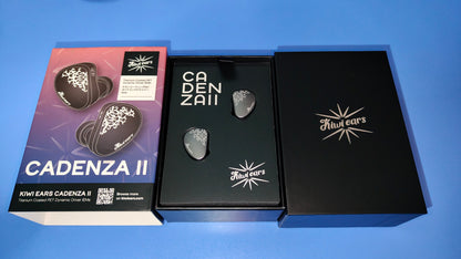 Auriculares in-ear Kiwi Ears Cadenza II con driver 1DD de 10mm y tecnología KARS 2.0, diseño compacto y elegante.