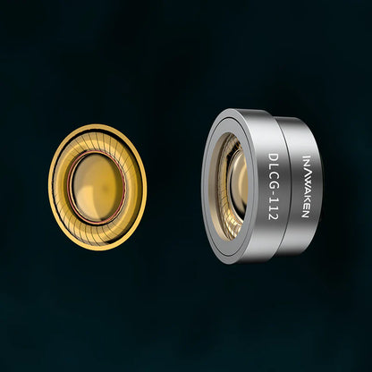 INAWAKEN Dawn Mistwood IEM 11.2mm Diamond-Gold con Boquillas Intercambiables