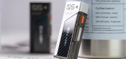 DAC y Amplificador Portátil HiBy FC5 con Pantalla OLED