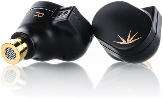 Audífonos in-ear MOONDROP CHU II con driver dinámico de 10mm de aluminio-magnesio, vista de los monitores en-ear.