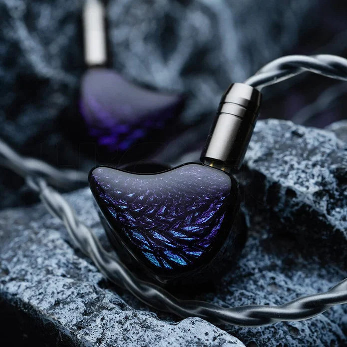 Kinera Celest Wyvern Black - Audífonos IEM de Resina 3D con Sonido de Referencia Harman