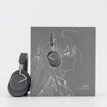 Auriculares inalámbricos MOONDROP Edge con cancelación activa de ruido y diseño compacto, ideales para audio de alta fidelidad.