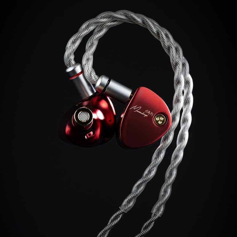 Audífonos IEM MOONDROP Aria 2 Driver Dinámico TiN 10mm 3.5mm + 4.4mm