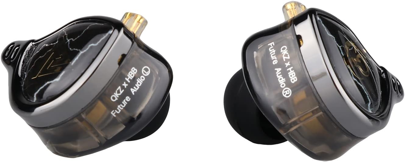 QKZ x HBB - Audífonos IEM El Rey de los Bajos con Tecnología de Titanio