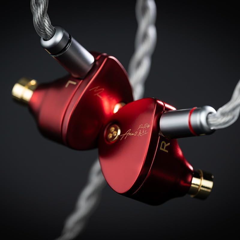 Audífonos IEM MOONDROP Aria 2 Driver Dinámico TiN 10mm 3.5mm + 4.4mm