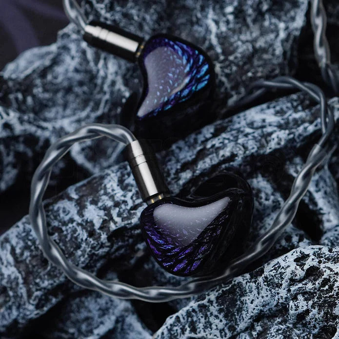 Kinera Celest Wyvern Black - Audífonos IEM de Resina 3D con Sonido de Referencia Harman