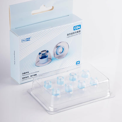 NICEHCK C04 Eartips para Audífonos IEM - Full Set SS S M L