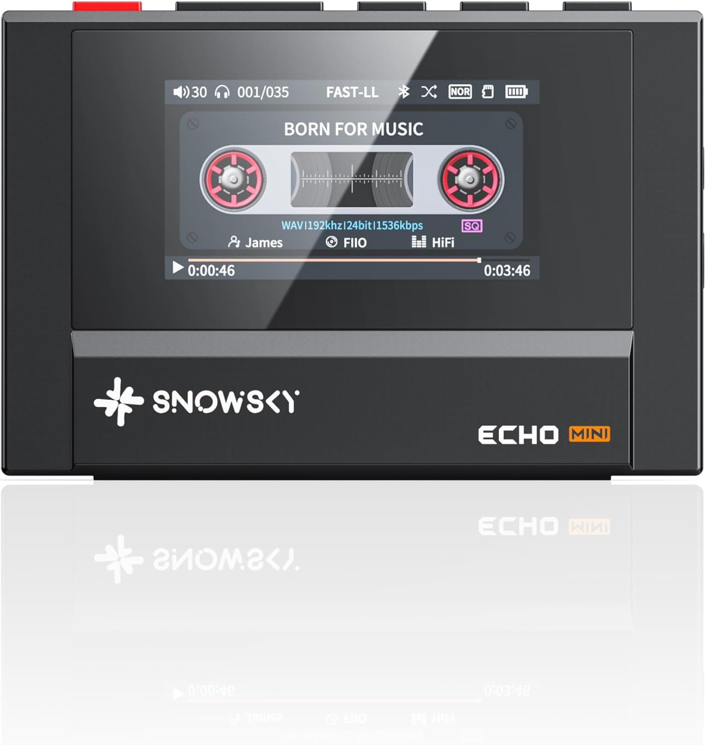 FiiO SNOWSKY Echo Mini Reproductor Hi-Res con salida 4.4 mm