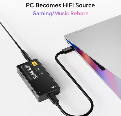 TempoTec Variations V1 Reproductor HiFi Portátil 5 en 1 Doble DAC 3.5mm 4.4mm