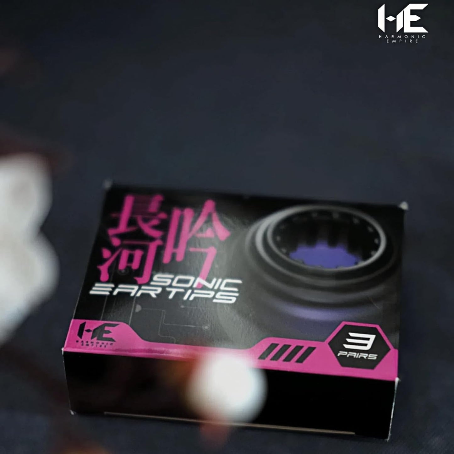 TANGZU HE Song of the Long River Sonic Eartips - Pack S, M y L para mejor ajuste