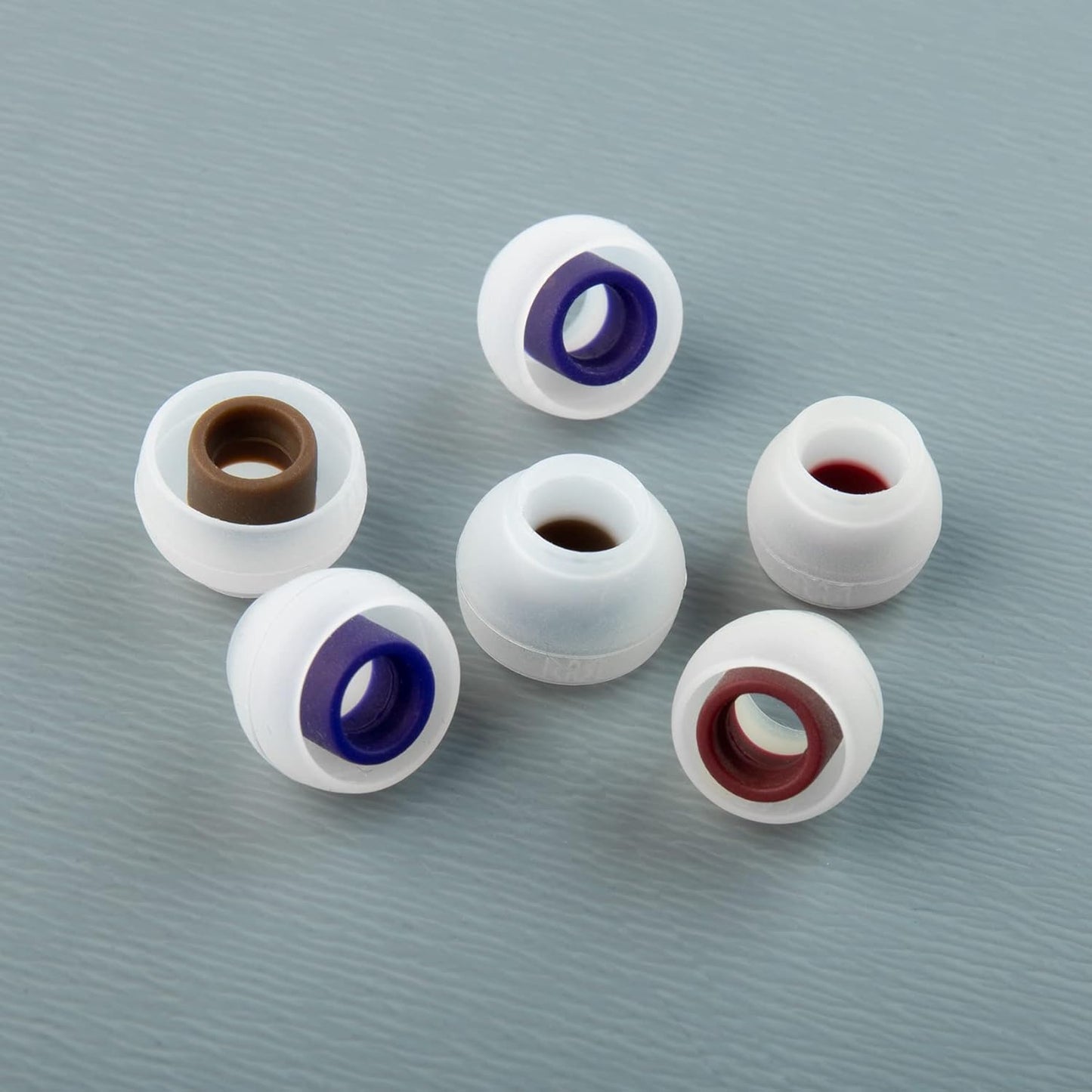 TRI Clarion Eartips para Audífonos IEM – Pack S M L de Silicona