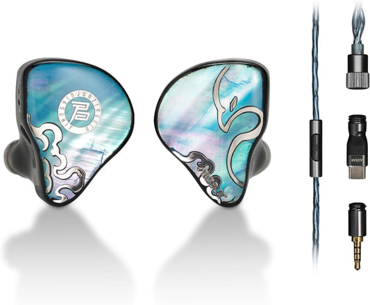 JUZEAR x Z Reviews Defiant Gamefidelity Edition IEM Gaming 1DD 3BA Mic Type-C 3.5mm