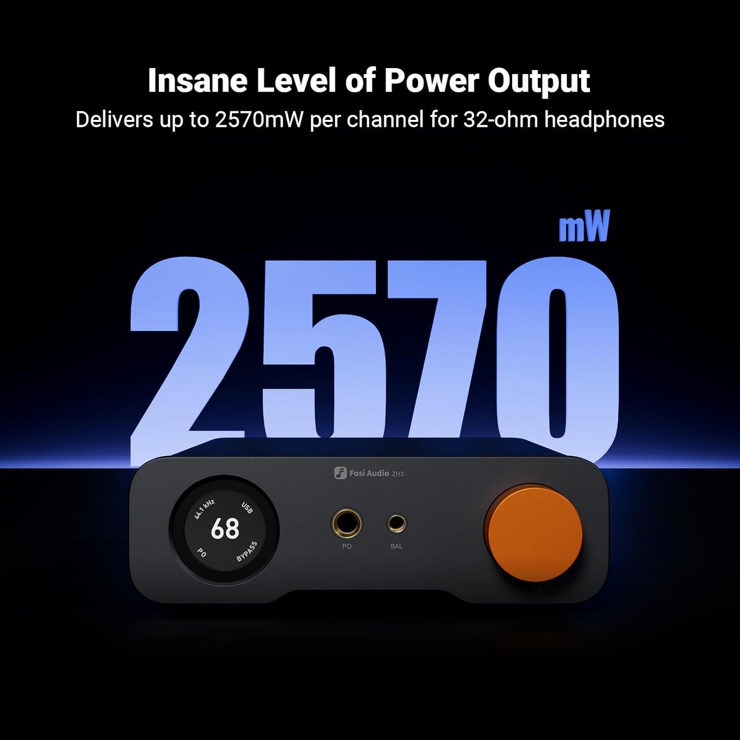 Fosi Audio ZH3 DAC Amp de Audífonos y Preamp Balanceado con 4.4mm