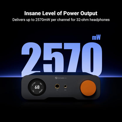 Fosi Audio ZH3 DAC Amp de Audífonos y Preamp Balanceado con 4.4mm