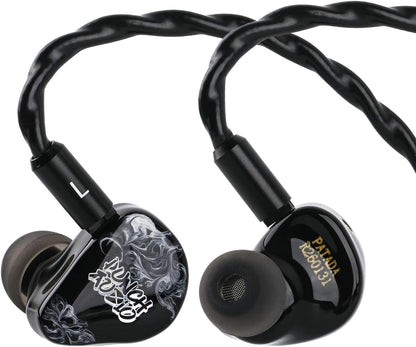 Audífono IEM Punch Audio Patada – Híbrido 1DD + MEMS, Diafragma Cerámico y Graves Basshead