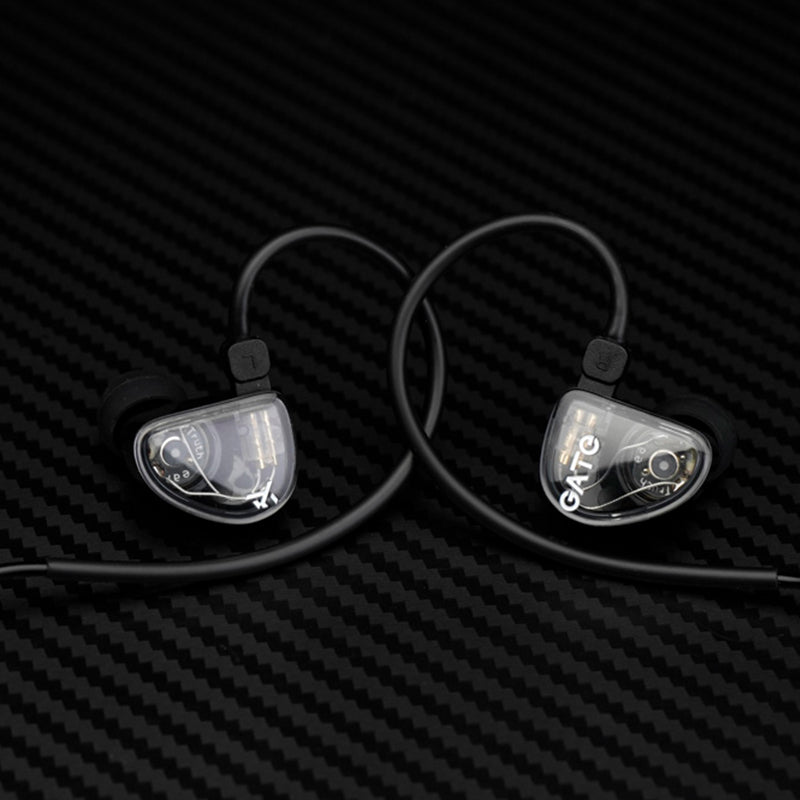 Monitor in-ear TRUTHEAR Gate con driver dinámico de 10mm y diafragma de carbono LCP, vista del componente interno.