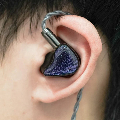 Kinera Celest Wyvern Black - Audífonos IEM de Resina 3D con Sonido de Referencia Harman