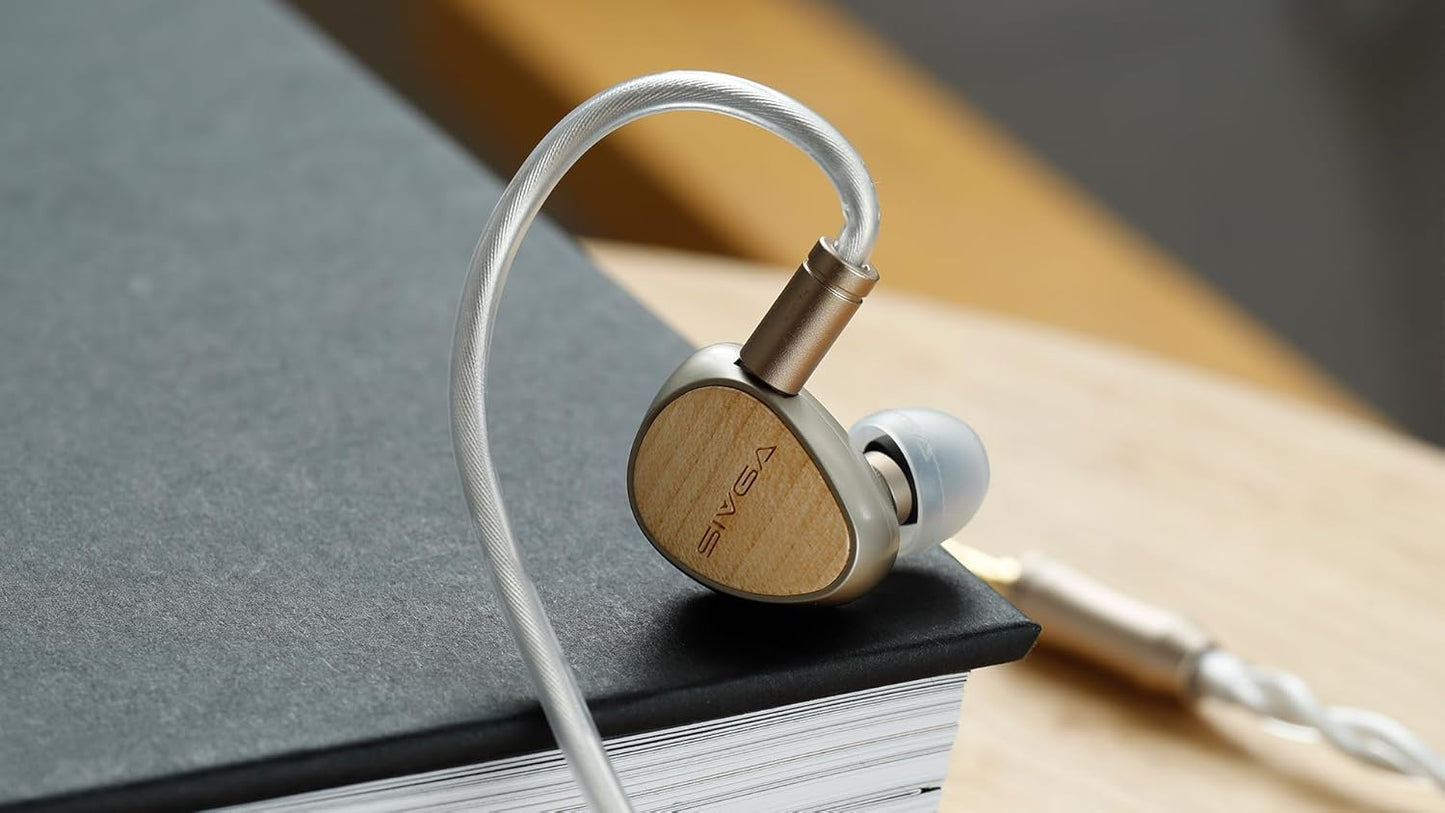 SIVGA Que Audífonos IEM - Timbre natural y sonido musical que enamora