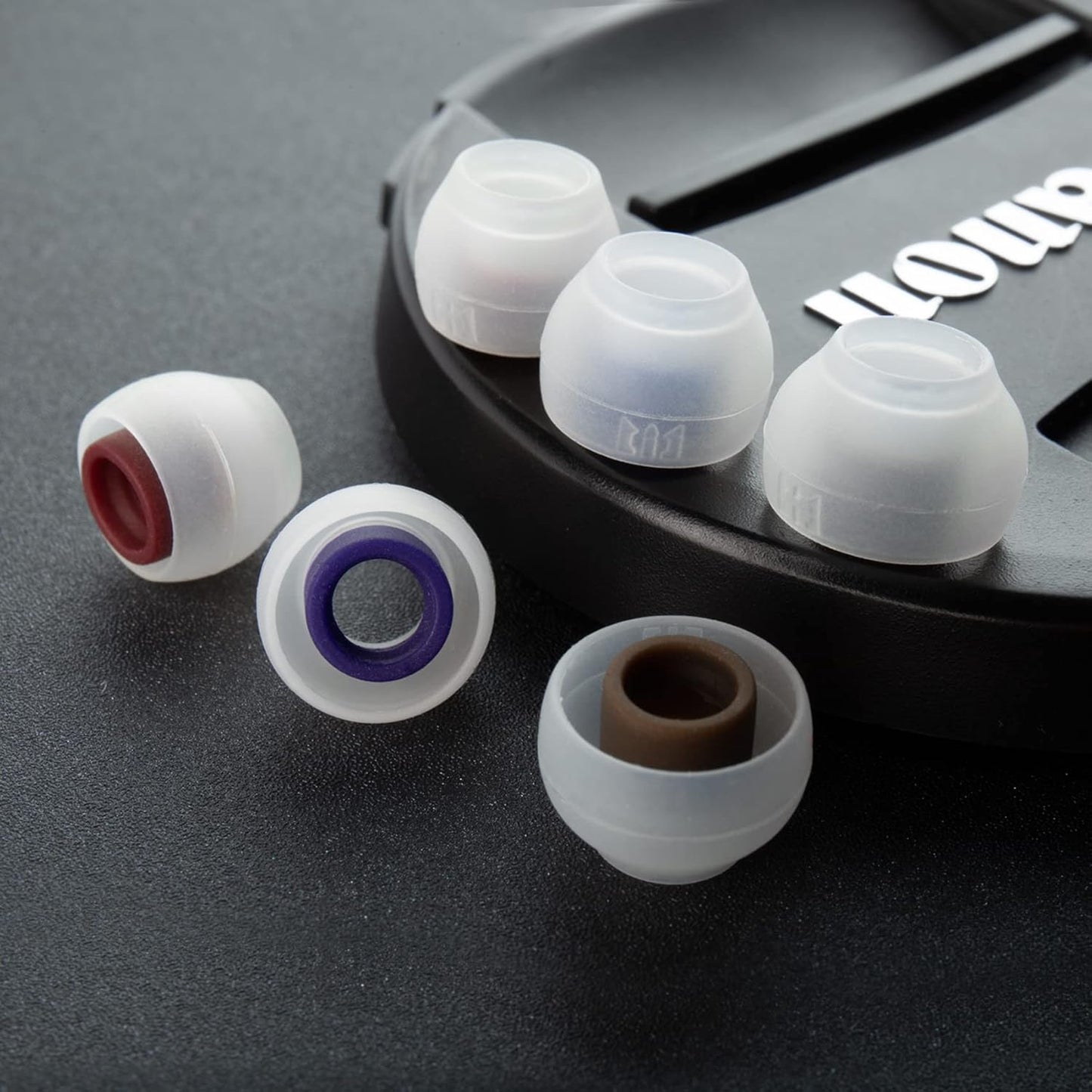 TRI Clarion Eartips para Audífonos IEM – Pack S M L de Silicona