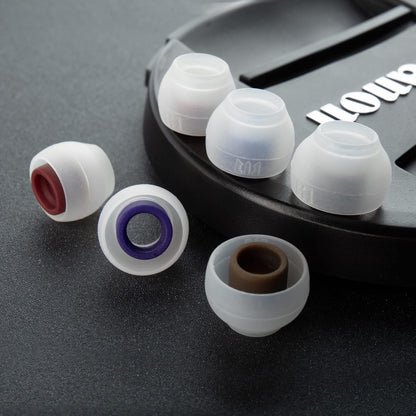 TRI Clarion Eartips para Audífonos IEM – Pack S M L de Silicona
