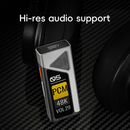 DAC y Amplificador Portátil HiBy FC5 con Pantalla OLED