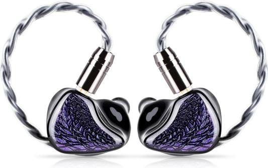Kinera Celest Wyvern Black - Audífonos IEM de Resina 3D con Sonido de Referencia Harman