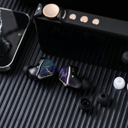 XENNS Mangird Tea Pro IEM Híbrido 2DD+6BA con Cable Modular