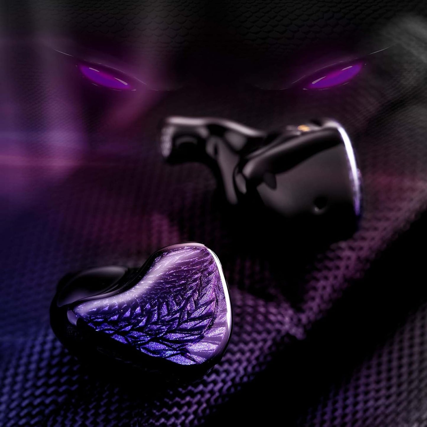 Kinera Celest Wyvern Black - Audífonos IEM de Resina 3D con Sonido de Referencia Harman