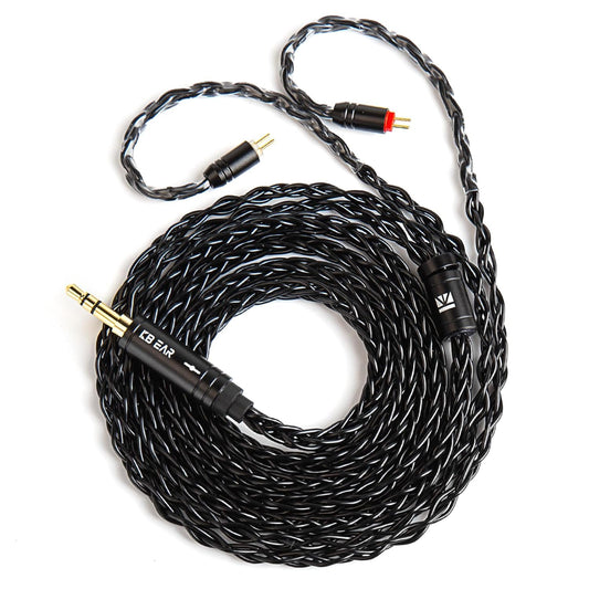 KBEAR ST12 Cable para Audífonos IEM 2-Pin - Disponible en 3.5 mm y 4.4 mm