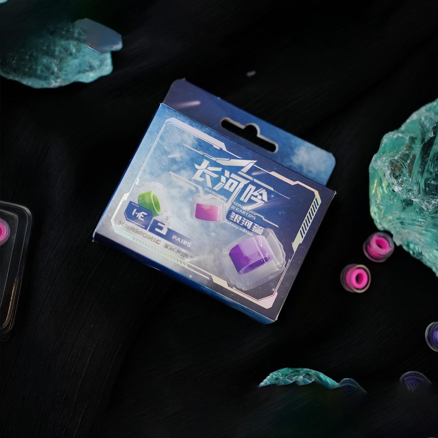 TANGZU HE Song of the Long River Galaxy Edition Sonic Eartips - Pack S, M y L