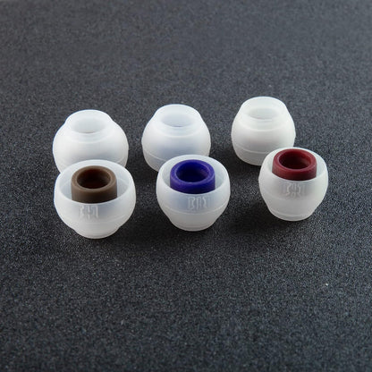 TRI Clarion Eartips para Audífonos IEM – Pack S M L de Silicona