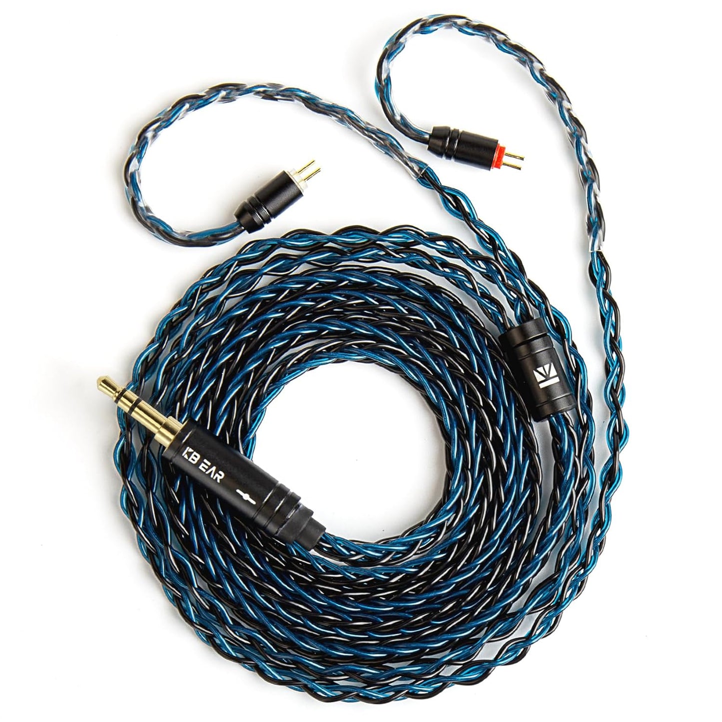 KBEAR ST12 Cable para Audífonos IEM 2-Pin - Disponible en 3.5 mm y 4.4 mm