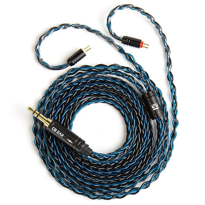 KBEAR ST12 Cable para Audífonos IEM 2-Pin - Disponible en 3.5 mm y 4.4 mm
