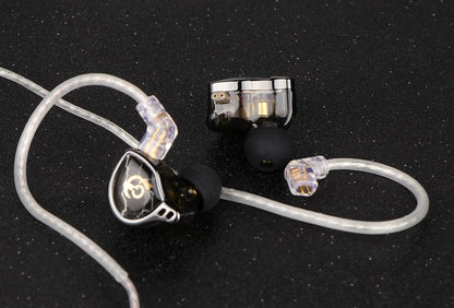 QKZ x HBB - Audífonos IEM El Rey de los Bajos con Tecnología de Titanio