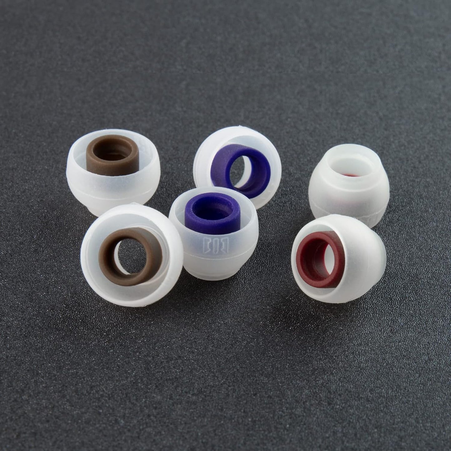 TRI Clarion Eartips para Audífonos IEM – Pack S M L de Silicona
