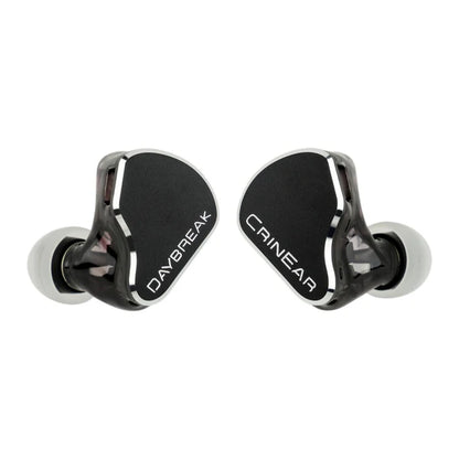 Audífonos in-ear CrinEar Daybreak IEM tribrid con 1 driver dinámico, 2 balanced armature y 2 micro-planar tweeters, en color negro