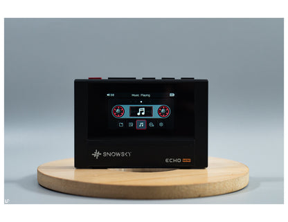 Reproductor de audio digital FiiO SNOWSKY Echo Mini con salida balanceada 4.4mm y diseño compacto para alta resolución.